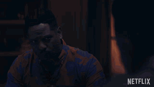 a man says excuse me in a netflix advertisement