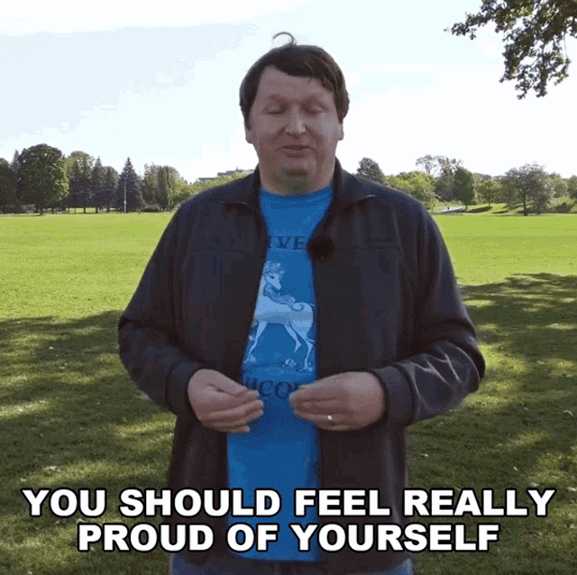 You Should Feel Really Proud Of Yourself Alex GIF - You Should Feel Really Proud Of Yourself Alex Engvid GIFs