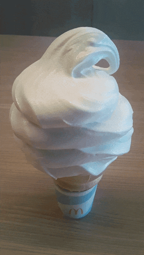 Mcdonalds Vanilla Cone GIF - Mcdonalds Vanilla Cone Ice Cream GIFs