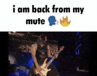 Metallica I Am Back From My Mute GIF - Metallica I Am Back From My Mute Berksworld GIFs