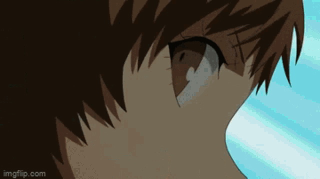 a close up of a girl 's face with the words imgflip.com visible