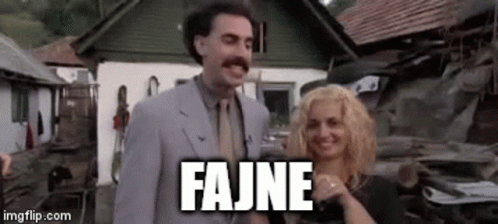 Fajne Borat GIF - Fajne Borat Czech GIFs