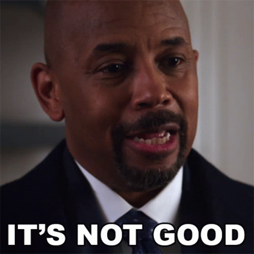 Its Not Good Julius Cain GIF - Its Not Good Julius Cain The Good Fight GIFs