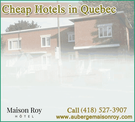 an advertisement for maison roy hotel shows a picture of a building