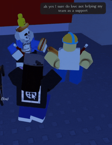 a screenshot of a video game with the words uh oh run on the bottom