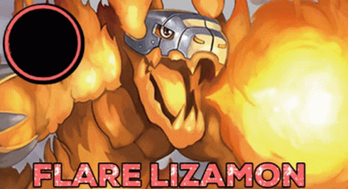Digimon Flare Lizamon GIF - Digimon Flare Lizamon Flare Lizamo GIFs