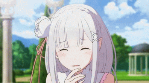 Emilia Re Zero GIF - Emilia Re Zero Anime GIFs