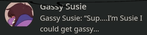 Gassy Susie Deltarune Susie GIF - Gassy Susie Deltarune Susie Susie Gassy GIFs