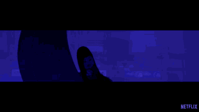 a purple background with a netflix logo on the bottom