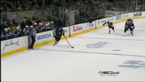 Precise Passing Leads To A Game Tying Goal By Dustin Penner GIF - Ice Hockey Nhl Dustin GIFs
