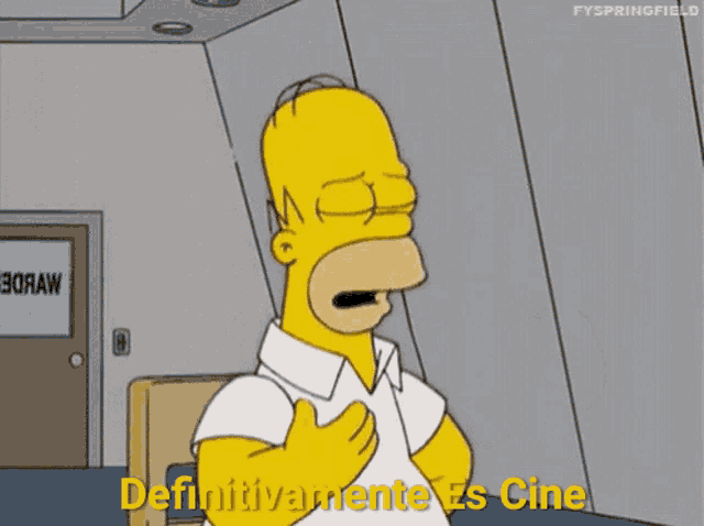homer simpson is eating a bar of butter