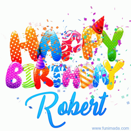 Birthday Robert GIF - Birthday Robert GIFs