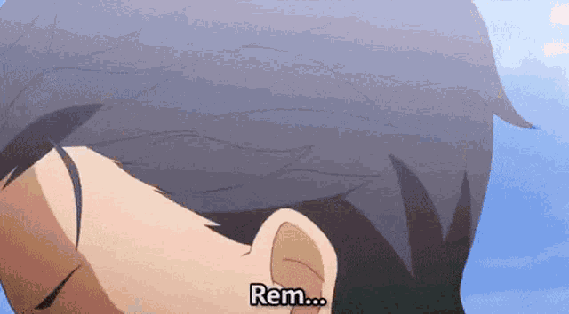 Rem Subaru GIF - Rem Subaru I Love Emilia GIFs