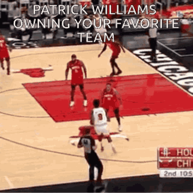 Patrick Williams P Dub GIF - Patrick Williams P Dub Patrick Williams Owning Your Favorite Team GIFs