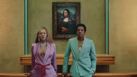 Mona Lisa Beyonce GIF - Mona Lisa Beyonce Jay Z GIFs