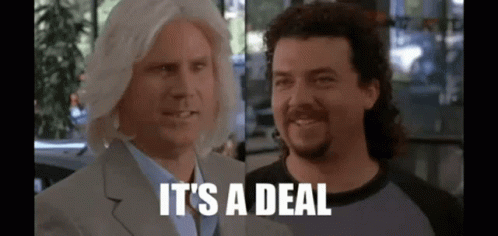 Deal Will GIF - Deal Will Ferrell GIFs