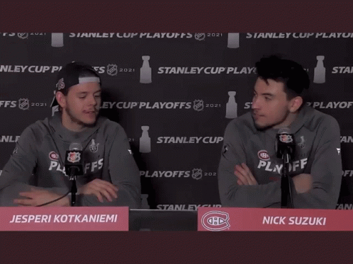 Nick Suzuki Habs GIF - Nick Suzuki Habs Montreal Canadiens GIFs