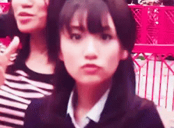 Minami Takahashi GIF - Minami Takahashi Stare What Are You Looking At GIFs