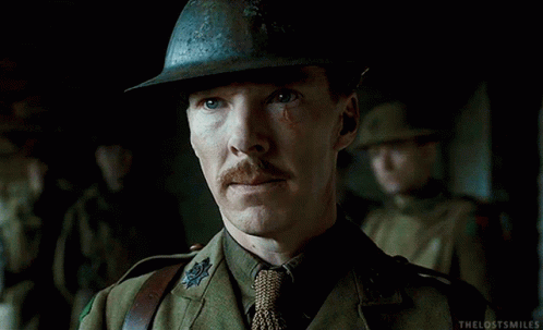 1917 Benedict Cumberbatch GIF - 1917 Benedict Cumberbatch Stare GIFs