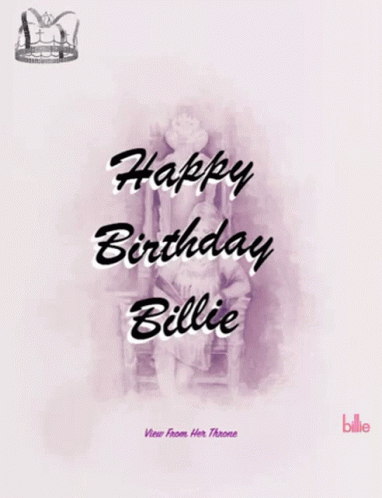 Happy Birthday Billie Vfht GIF - Happy Birthday Billie Vfht Divinityundenied GIFs