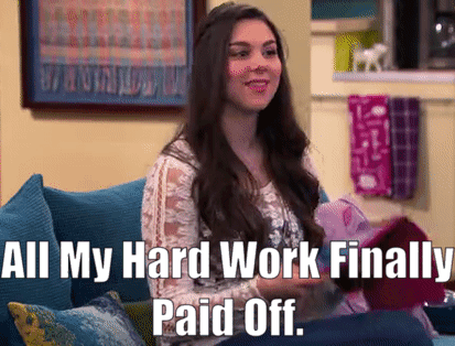 The Thundermans Hard Work Pays Off GIF - The Thundermans Hard Work Pays Off Phoebe Thunderman GIFs