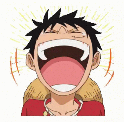 One Piece Luffy GIF - One Piece Luffy Laugh GIFs
