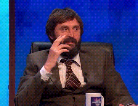 Joe Wilkinson 8 Out Of 10 Cats Does Countdown GIF - Joe Wilkinson 8 Out Of 10 Cats Does Countdown Cigarette GIFs