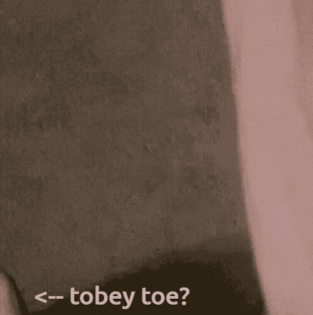 Tobey Toe GIF - Tobey Toe Tobey Toe GIFs
