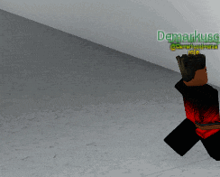 a video game character with the name demarkusoj on the wall