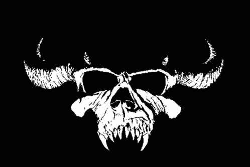 Danzig White GIF - Danzig White Skull GIFs