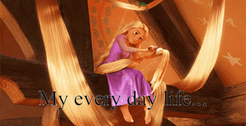 Disney Rapunzel GIF - Disney Rapunzel Tough Life GIFs