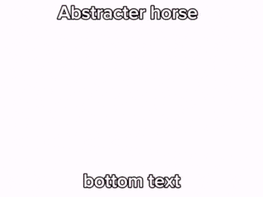 a colorful background with the words abstracter horse and bottom text on it