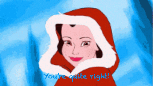 Youre Quite Right Youre Right GIF - Youre Quite Right Youre Right Belle GIFs
