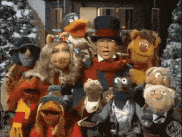 Muppets John Denver GIF - Muppets John Denver Christmas GIFs