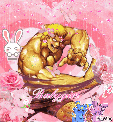 a picture of a cartoon character says babygirl