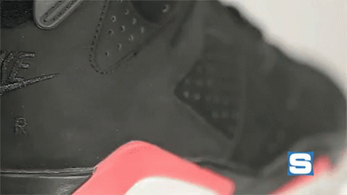 Branding - Jordan Vi Infrared (2000 Retro) GIF - Sole Collector Air Jordan Shoe GIFs
