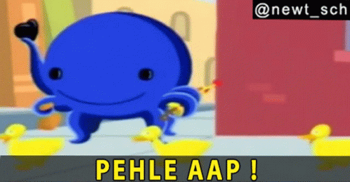 Pehle Aap First You GIF - Pehle Aap First You Oswald Hindi GIFs