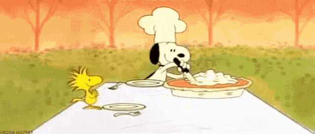 Im For Thankful You Snoopy GIF - Im For Thankful You Snoopy Pie GIFs