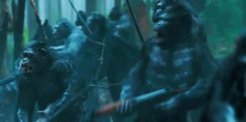 Aiming Bows GIF - War For The Planet Of The Apes Attack Aim GIFs