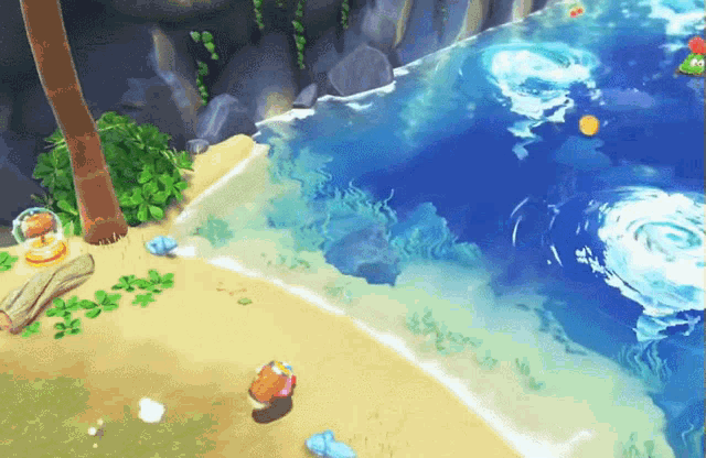Kirby And The Forgotten Land Kirby GIF - Kirby And The Forgotten Land Kirby Hammer GIFs