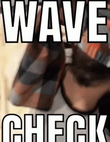 Wave Wave Check GIF - Wave Wave Check Raphael GIFs