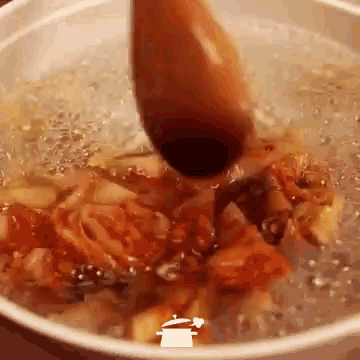 만개의레시피 김치국밥 GIF - Kimchi Gukbap Korean Food Rice GIFs