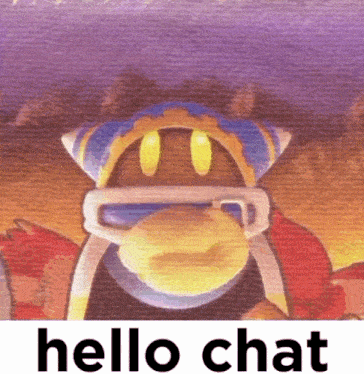 Magolor Kirby GIF - Magolor Kirby Hello Chat GIFs