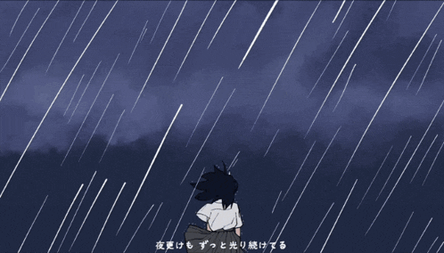 a drawing of a girl with horns and lightning coming out of her hair