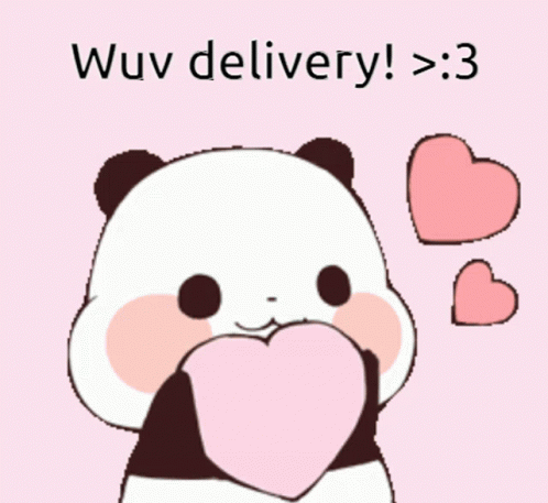 Wuv Delivery Ollie Wuv GIF - Wuv Delivery Ollie Wuv Youre My Everything Ollie GIFs