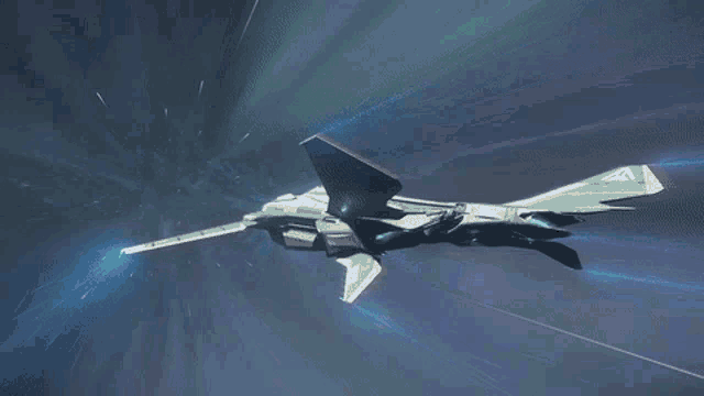 a space ship with the letter a on it