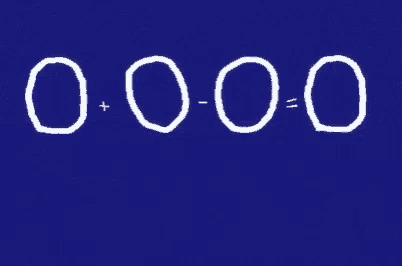 a blue background with the word poop written in white on it