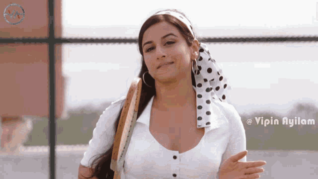 Vidya Balan Vipin Ayilam GIF