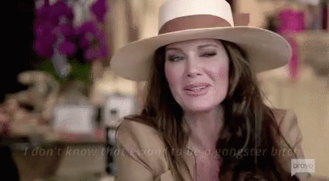 Not Sure GIF - Vanderpump Rules I Dont Know That I Want To Be A Gangster Bitch GIFs