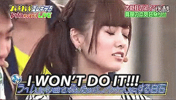 Nogizaka46 I Wont Do It GIF - Nogizaka46 I Wont Do It GIFs